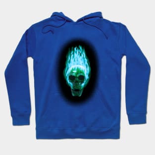 Flaming skull Hoodie